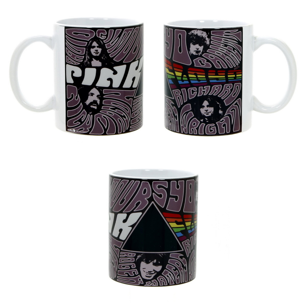 Кружка Pink Floyd имена участников и их фото (731)