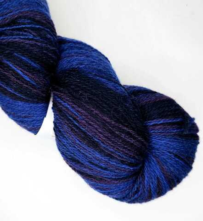 Кауни 8.2, шерсть 100%, 400 м в 100 гр (блю-лила)