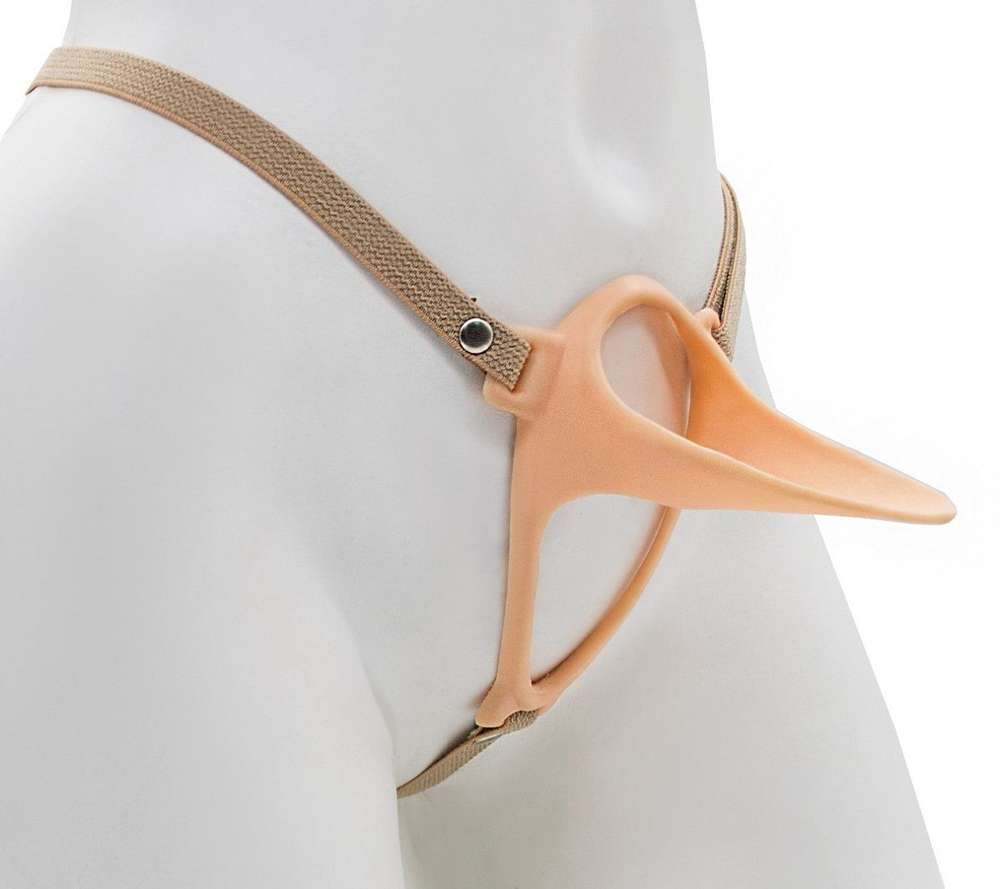 Эректор с фиксацией (Цвет: телесный)