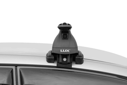 Багажник  "LUX" БК 3 с дугами 1,3 м аэро с адаптерами под модель авто
