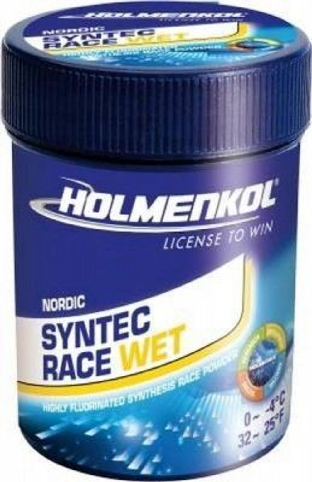 Порошок HOLMENKOL Syntec Race WET Nordic, (0-4 C), 30 g	арт. 24346