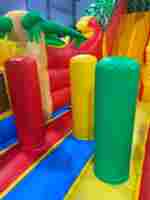 Коммерческий надувной батут «Змей Горыныч» 8,5*7*6 м