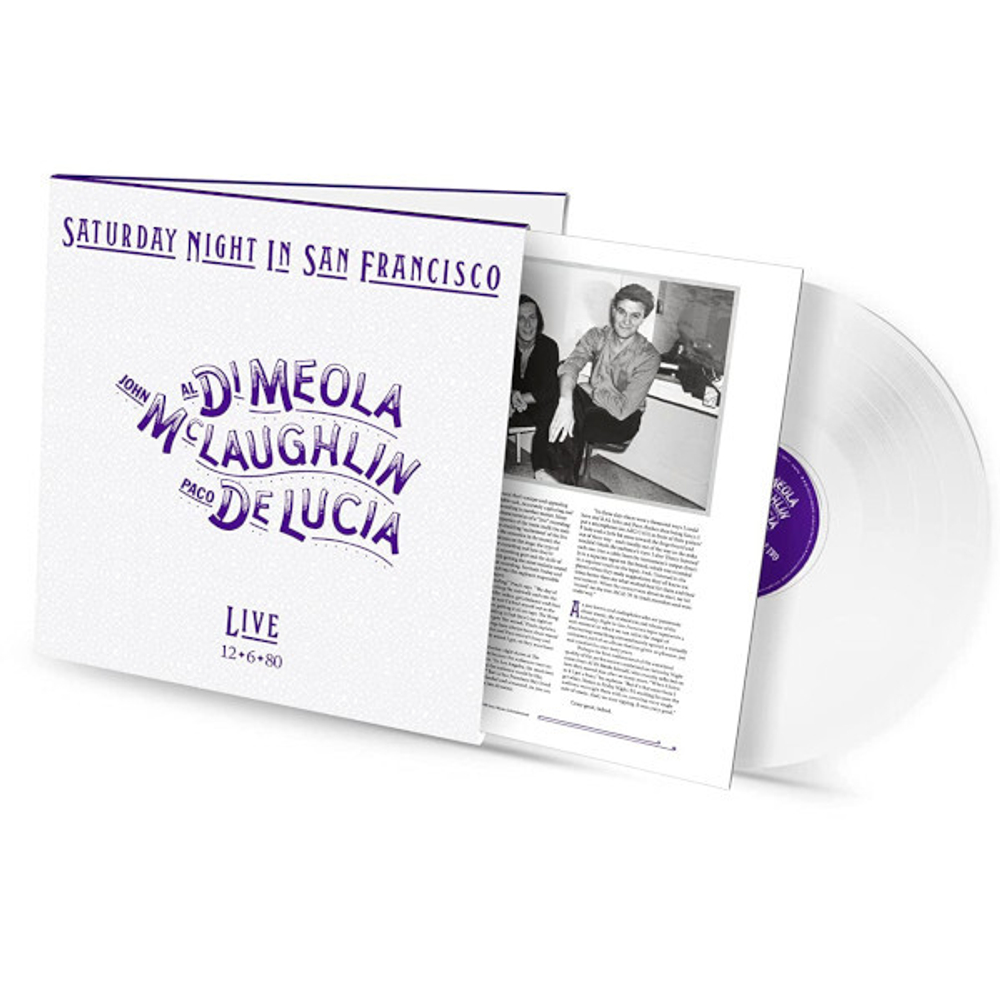Al Di Meola, John McLaughlin, Paco De Lucia / Saturday Night In San Francisco (Limited Edition)(Clear Vinyl)(LP)