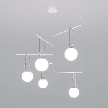 Подвесной светильник 70143/5 белый Riche Eurosvet