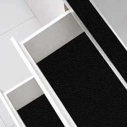 Пленка самоклеящаяся экокожа для мебели, 50x138 см наклейка на диван,субсидия на ремонт,Заплатка для ремонта кожи,Черный