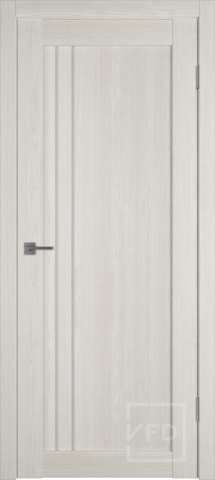 Межкомнатная дверь экошпон VFD (ВФД) Atum Pro 33 Arctic Oak стекло White Cloud