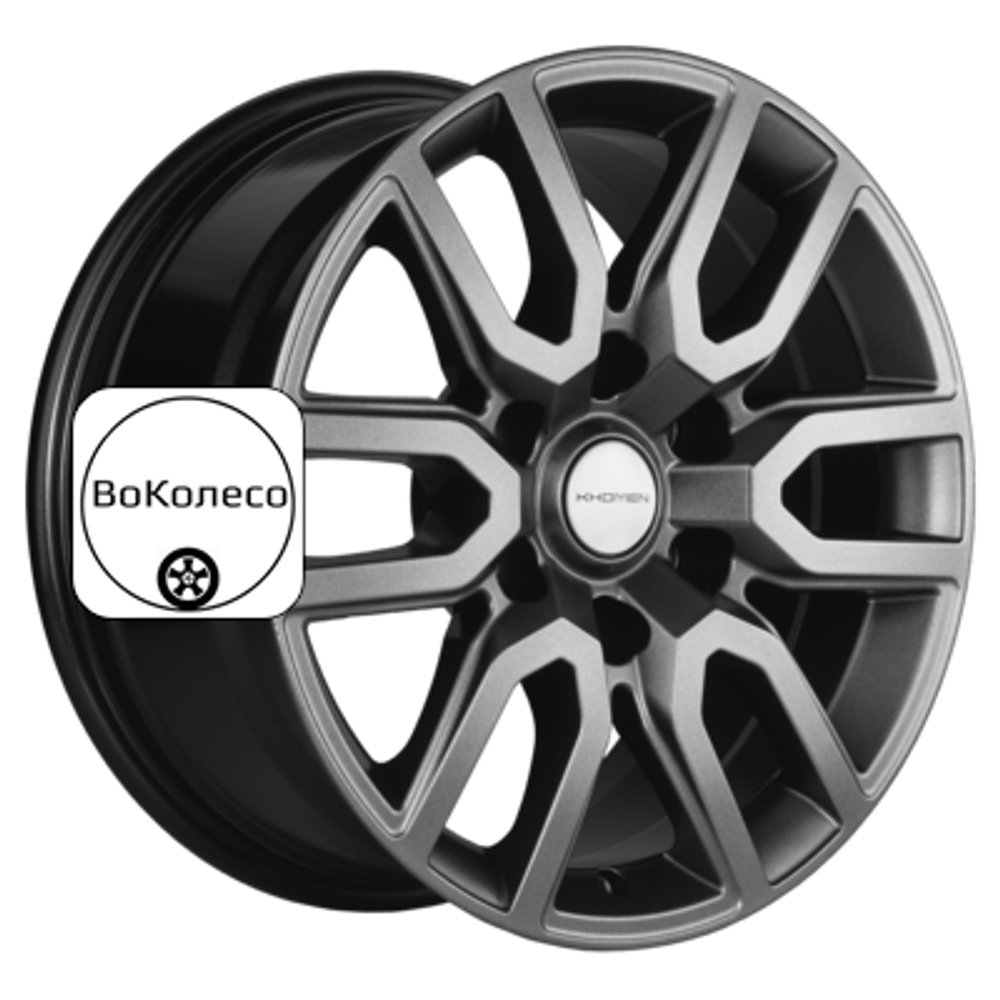 8x17/6x139,7 ET36 D100,1 KHW1723 (Tank 300) Gray Khomen Wheels