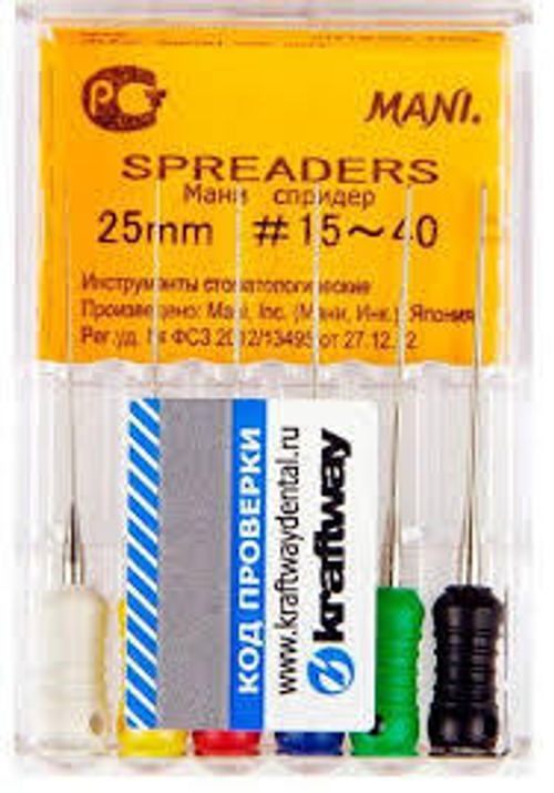Spreaders №15-40 MANI 6шт, 25мм