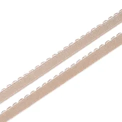 Резинка отделочная загар 10 мм (цв. 030), 641/10