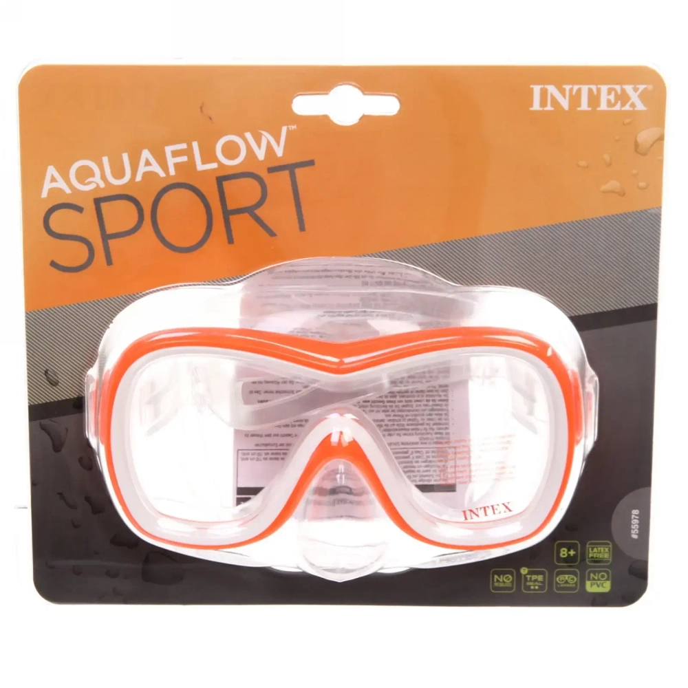 Маска для подводного плавания от 8 лет Wave Rider Intex (55978)