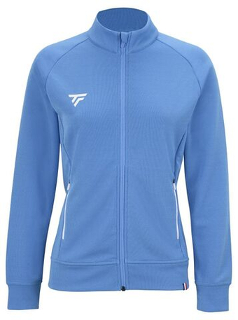 Женская Кофта теннисная Tecnifibre Team Jacket - небесный
