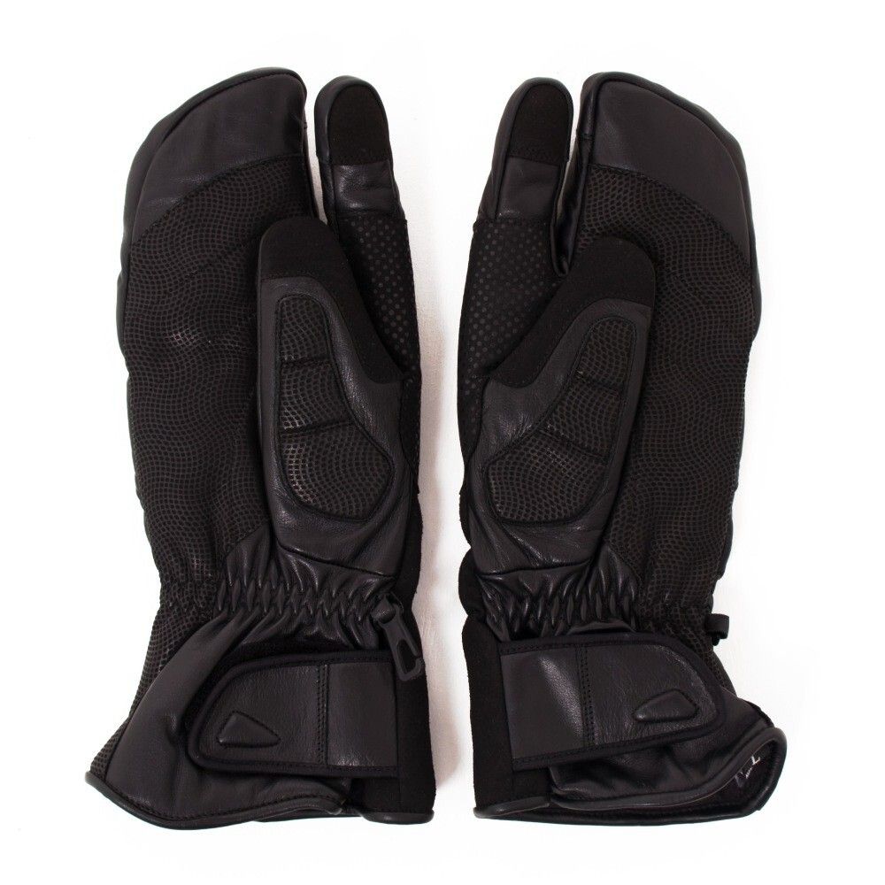 Snowmobile Leather Mittens / Черный