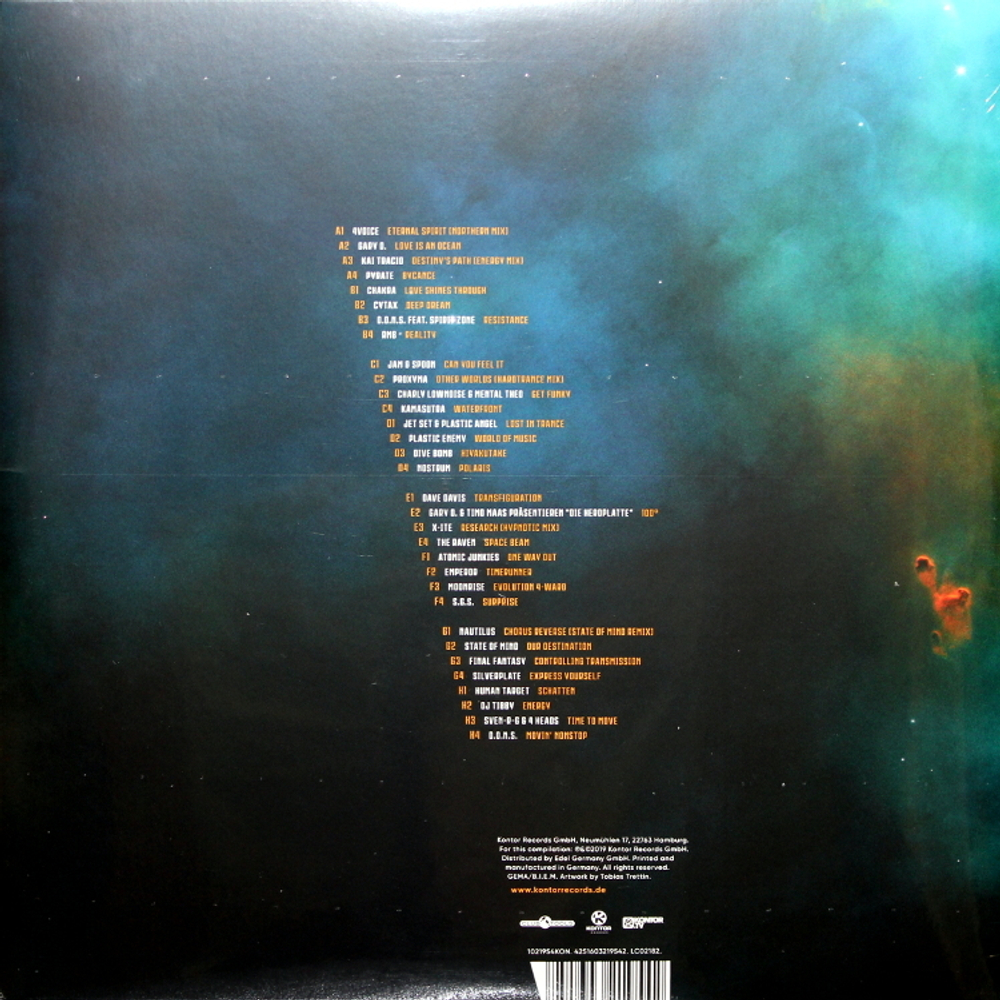 Сборник / Trance Nation - The 90s (Limited Edition)(4LP)