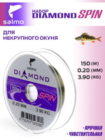 Набор лесок монофильных Salmo Diamond SPIN ОКУНЬ 2шт. (коробочная версия)