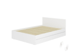 Кровать 1,4 м "Симпл" КР-12 без основания (белый)