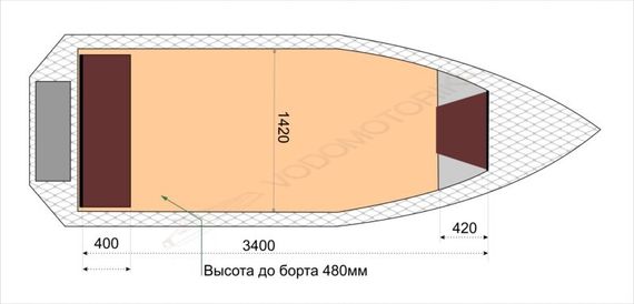 Алюминиевый катер WYATBOAT Wyatboat-490 Р