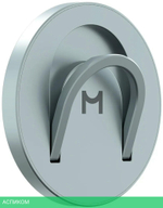 Беспроводное зарядное устройство Magssory Coin Silver (WCH015)
