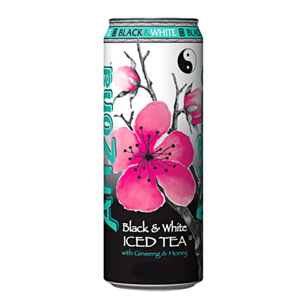 Холодный чай Аризона / Arizona Black &amp; White ice tea&quot; 680мл