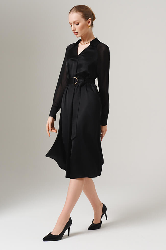 51616 Платье женское (черный)