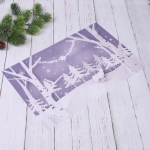 Салфетка на стол 45*30см «Зимой в лесу»