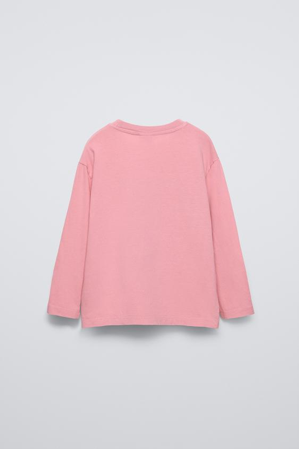 ZARA ФУТБОЛКА С НАДПИСЬЮ В СТИЛЕ ГРАФФИТИ, РОЗОВЫЙ