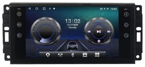Магнитола для Jeep, Dodge, Chrysler 2006-2015 (207x98мм) - Kuberg MKD-7145-S10 Android 12, Быстрая, CarPlay, SIM-слот