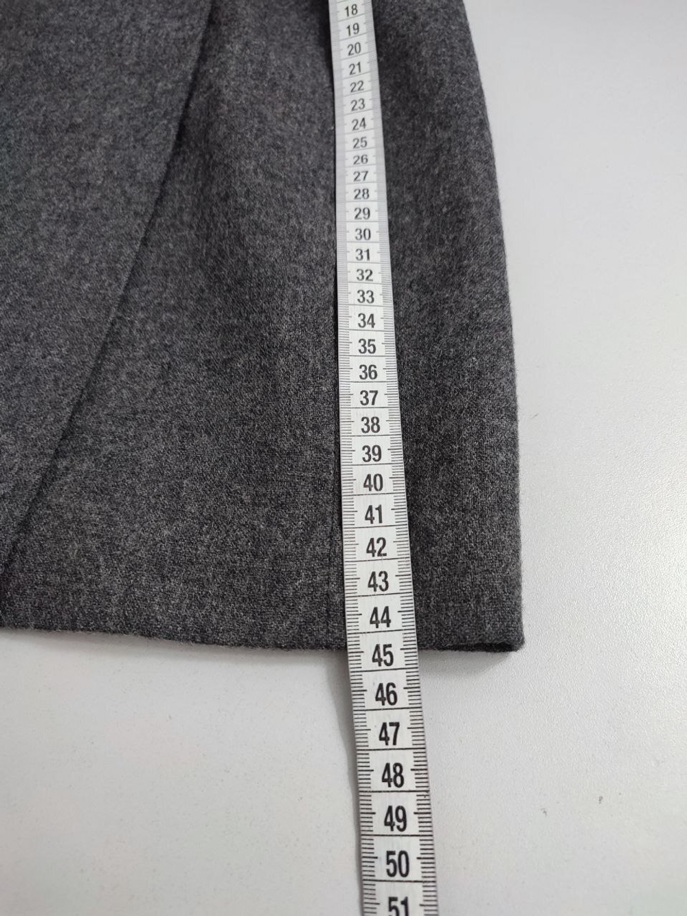 Юбка серая шерстяная 42 размер