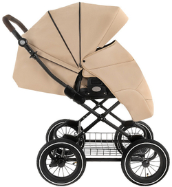 Детская коляска Roan Bass Next Classic Кожа d12 2 в 1 RCL302/1 Caramel