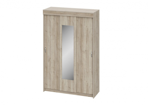 шкаф-купе Бассо Дуб крафт серый / Дуб крафт серый