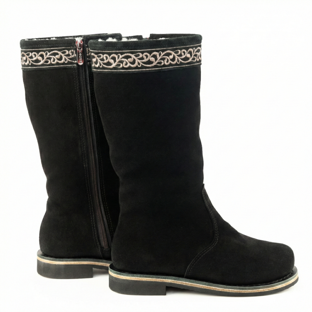 Унты женские из замши