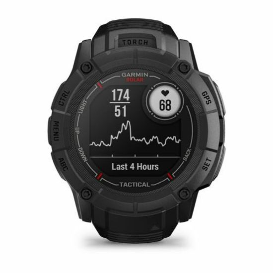 Смарт-часы Garmin Instinct 2X Solar - Tactical Edition, Black 010-02805-03