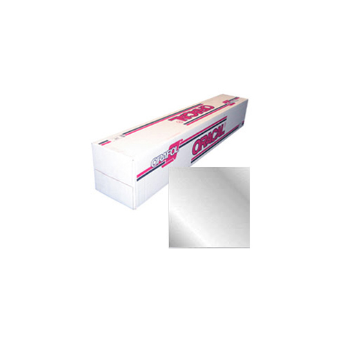 Пленка самоклеящаяся Oracal 352 F 001, 23 мк 1.00х50 м хром, глянцевая