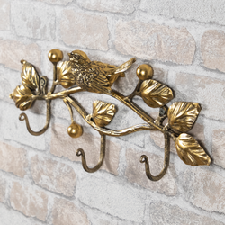 Настенный крючок Птичка Терра Гаэта Амбер