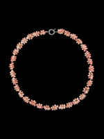 Бусы из Коралла kobu018-roz3