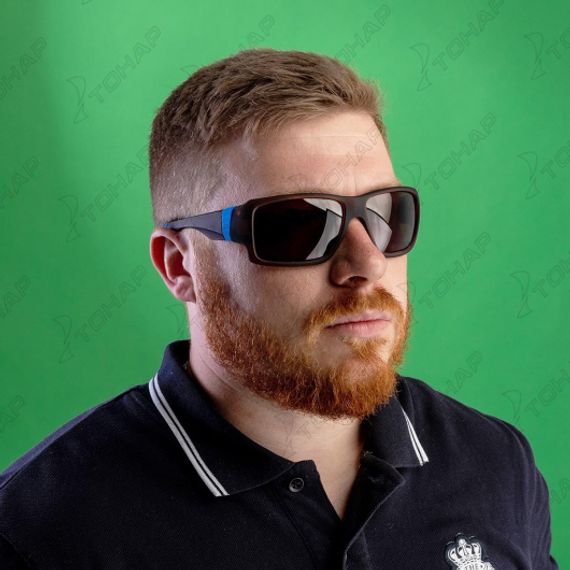 Очки PREMIER поляризационные в чехле (коричневый) PR-OP-1189-B