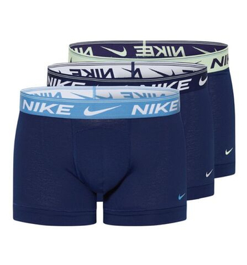 Мужские спортивные боксеры Nike Dri-Fit Ultra Comfort Trunk 3P - небесный