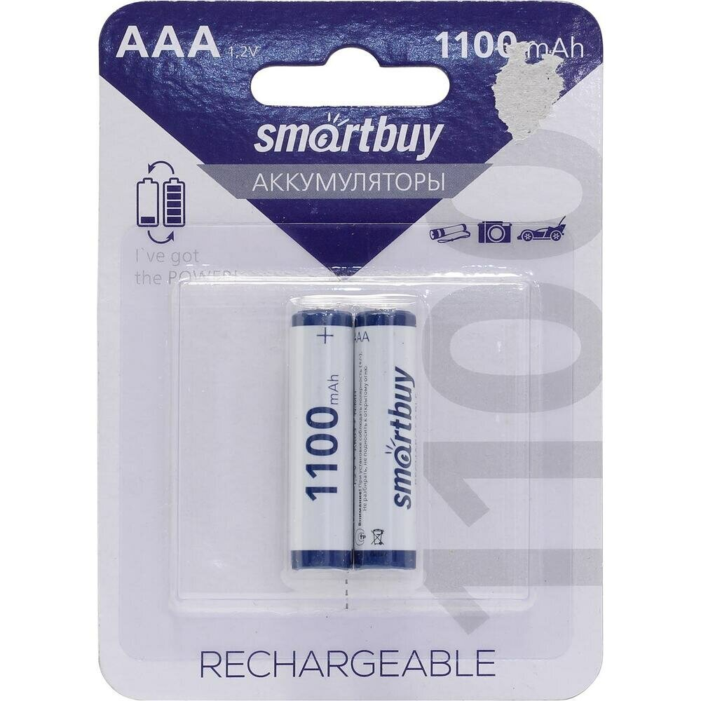 Аккумулятор Smartbuy R03 1100 mAh блистер. (Цена за 2шт)