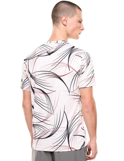 Мужская теннисная футболка EA7 Tennis Pro In Ventus7 - fancy white