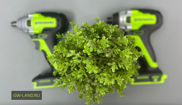 Гайковёрт и Винтовёрт Greenworks - Чем отличаются, какие особенности