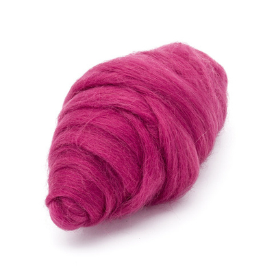 Шерсть для валяния полутонкая, 50 гр., Astra&Craft, 088 брусника