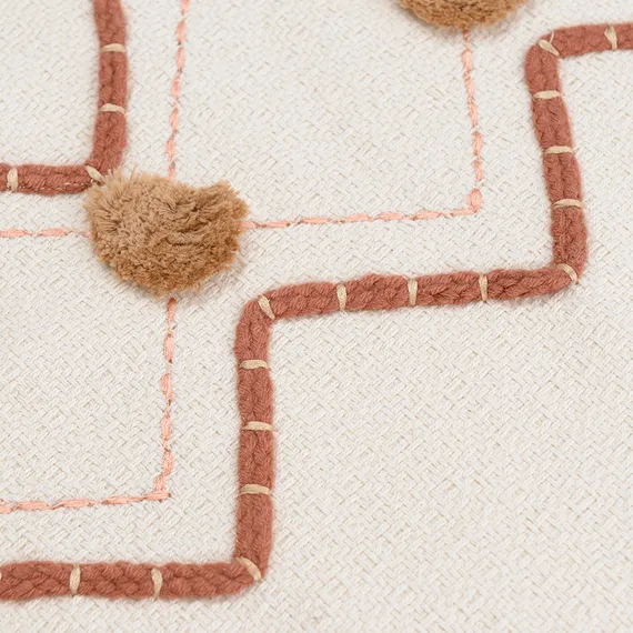 Дорожка на стол с вышивкой geometry из коллекции ethnic, 45х150 см