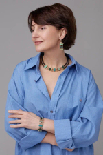 Mosaic Enamel multi Колье арт.1490