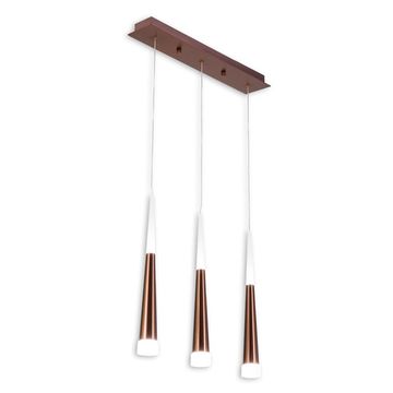 Подвесной светильник светодиодный CL227033 кофейный Вегас Citilux