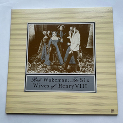 Винтажная виниловая пластинка LP Rick Wakeman The Six Wives Of Henry VIII (Япония 1974) (Без Оби)