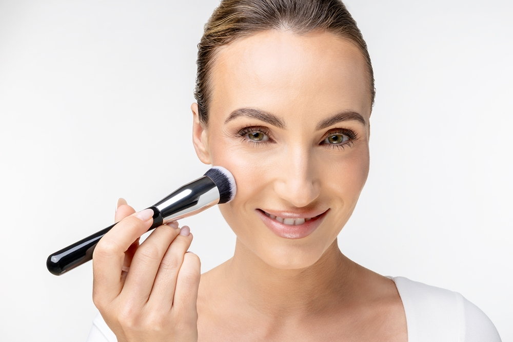 Notino Makeup Brushes Professional Domed Foundation Make-Up Brush 123 - Кисть для нанесения тона., 1 szt.