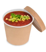 Контейнер круглый OSQ Round Bowl 400мл, 450шт/кор