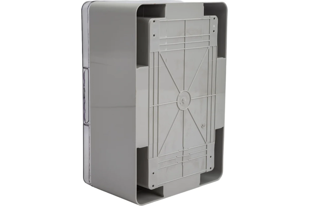 Корпус пластиковый с монтажной панелью ЩМП-П (300х200х130) прозрачная дверь