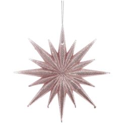 GAEM Изделие декоративное подвесное "Снежинка", L12 W1 H12 см, 4в.