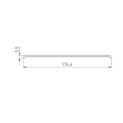 Экран ARH-POWER-W180-2000 OPAL (Arlight, Пластик) 027922