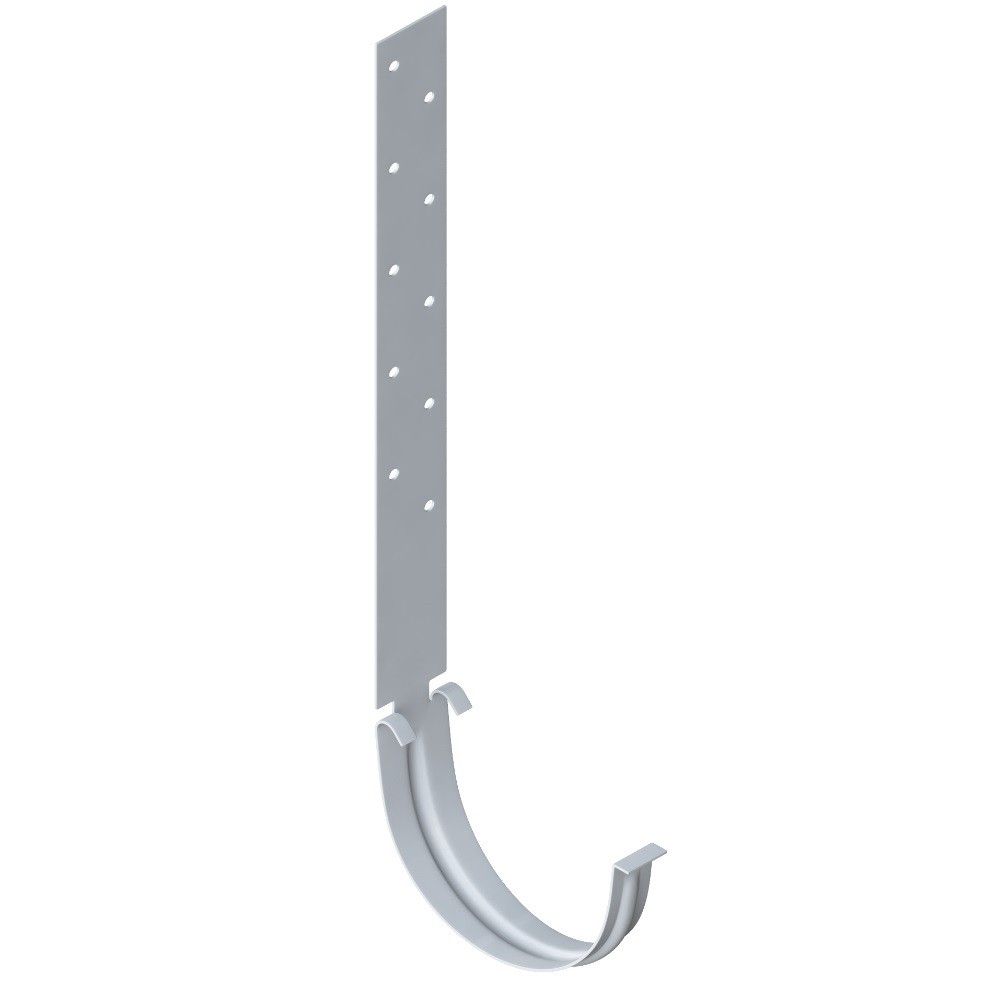 Кронштейн желоба металлический Альта-Профиль Элит Белый 125 мм